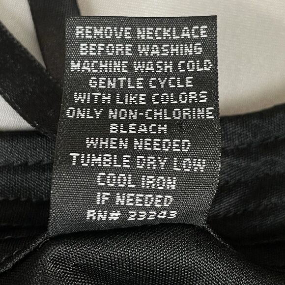 NY & Co. Silky Sleeveless Cowl Draped Neck Top Women’s Small Black Office Corp - Picture 7 of 11